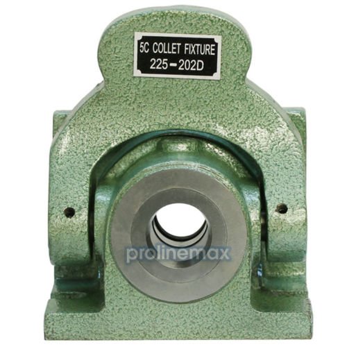 Heavy Duty 5C Collet Chuck Dead Length Fixture for Vertical & Horizontal Milling - Precision Machining Tool for CNC, Lathe, and Metalworking Applications