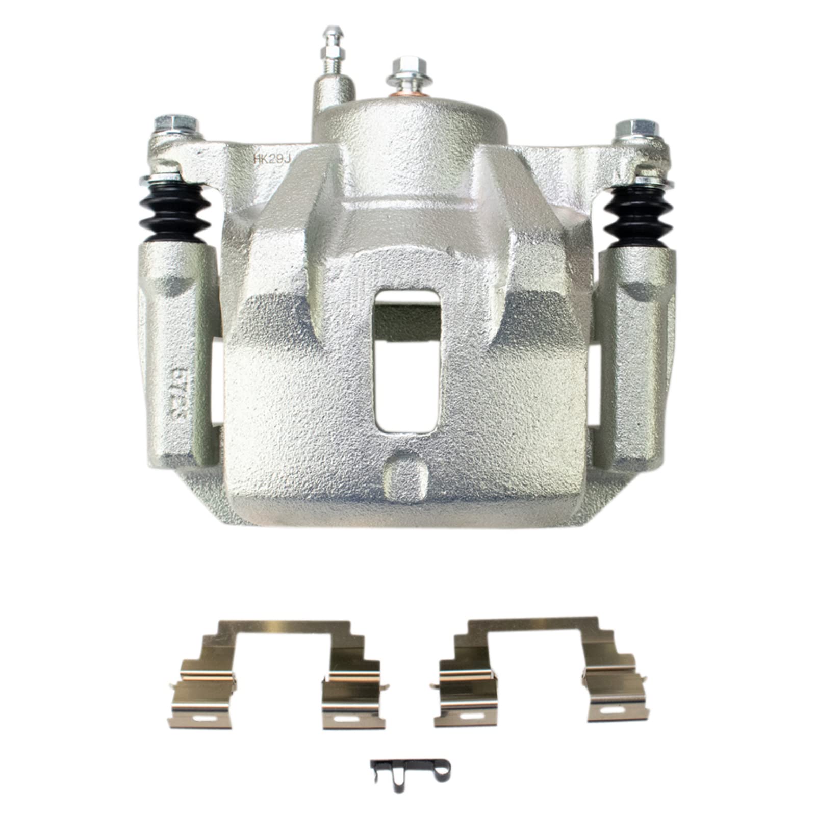 TRQ Front Performance Brake Pad & Rotor Kit - Ceramic Premium G-Coated Brake Caliper Set for 2003-2008 Pontiac Vibe, Toyota Corolla & Matrix | Smooth Stopping Power for City Driving & Highway Commutes
