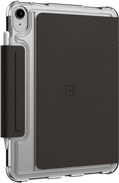 UAG Lucent Case for iPad 10th Generation (2022) - Slim Protective Cover with Anti-Scratch Clear Back & Raised Bezels | Perfect for Work, School & Travel | Black
