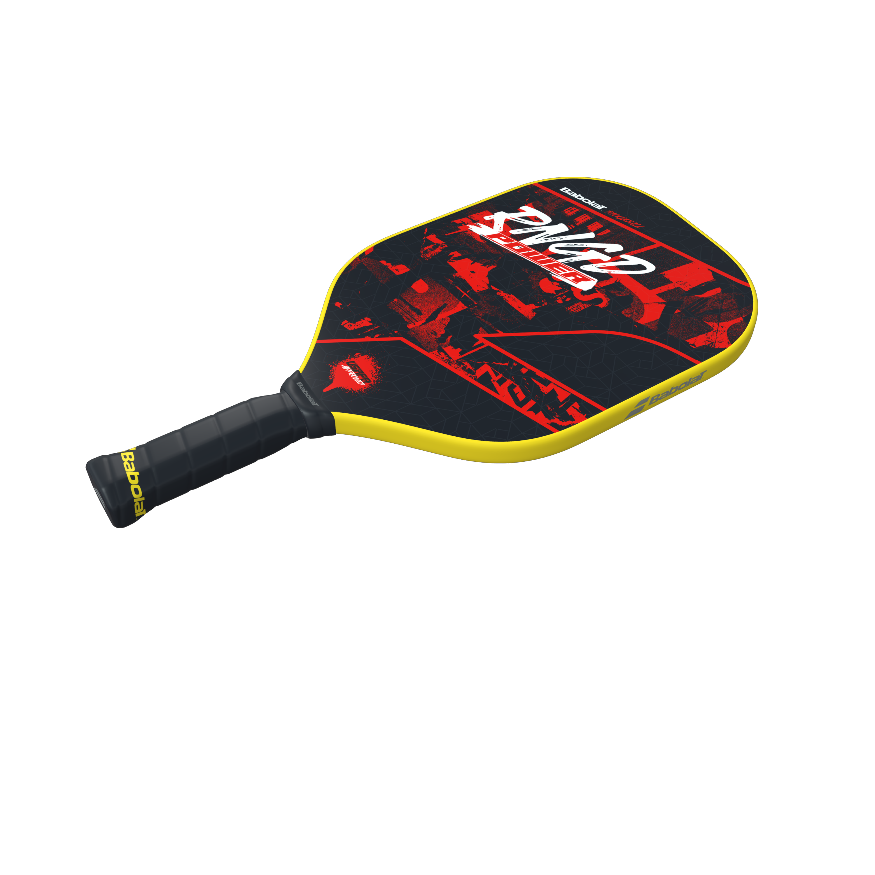 Babolat RNGD Power Pickleball Paddle - 8.1oz Lightweight Carbon Fiber Paddle for Control & Spin - Red/Black Design - Perfect for Competitive Play & Recreational Games