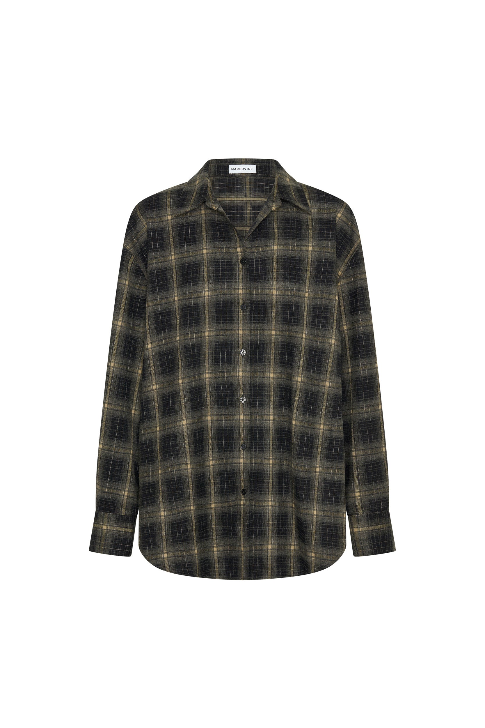 PAX Olive Plaid Shirt for Men - Classic Casual Button Down Shirt for Everyday Wear | Perfect for Office, Outdoors & Casual Outfits