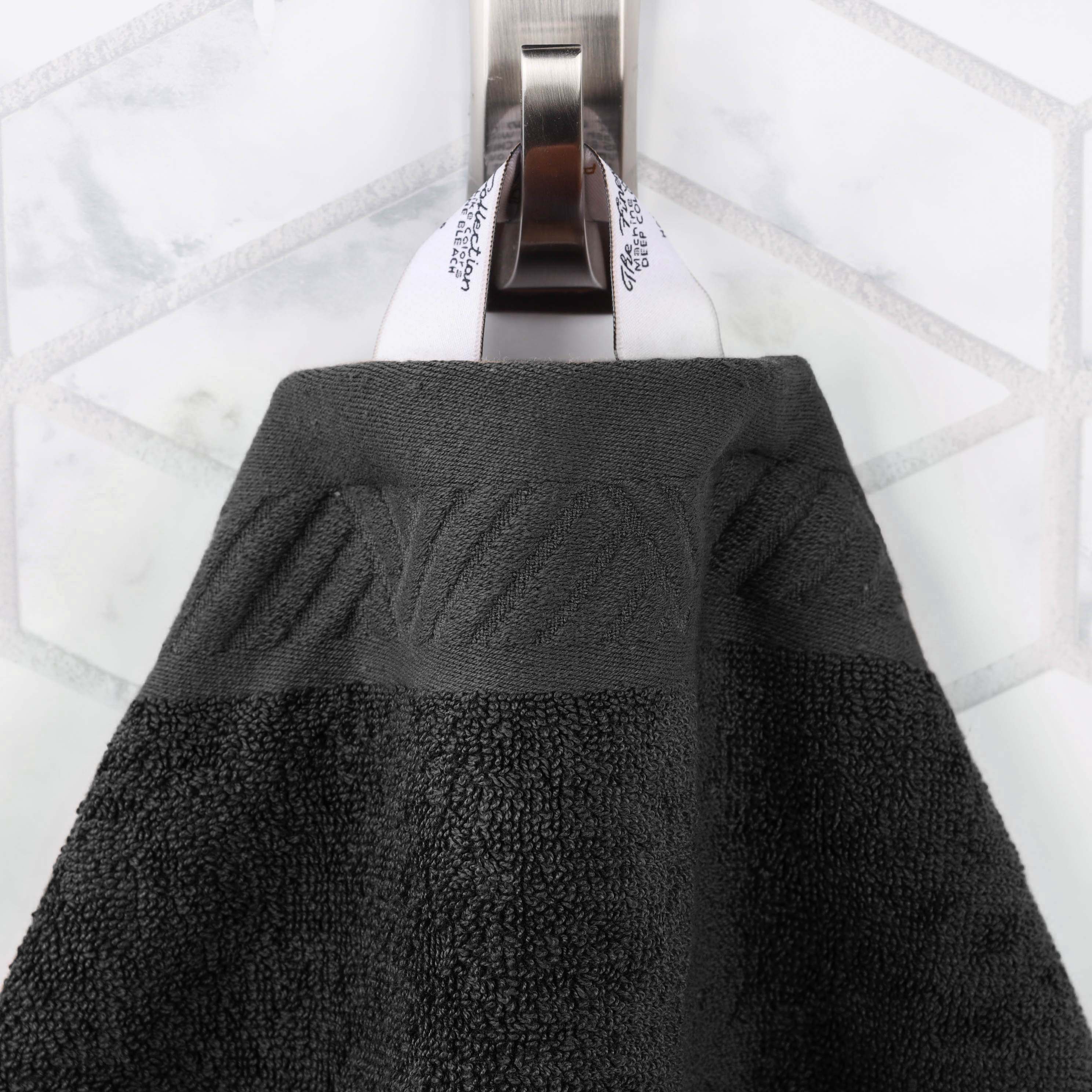 Premium Basketweave Egyptian Cotton 3-Piece Towel Set - Ultra Soft & Absorbent Bath, Beach & Gym Towels for Luxury Spa, Pool & Travel Use