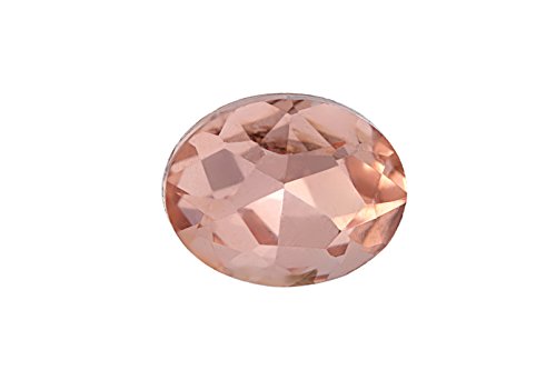 6pcs Embellishment Rhinestones - Rose Pink Oval Foil Back Crystals 14x10mm (3 Pack Bundle) | DIY Nail Art, Jewelry Making & Craft Supplies | Save $2 | Perfect for Wedding Decor, Scrapbooking & Costume Design