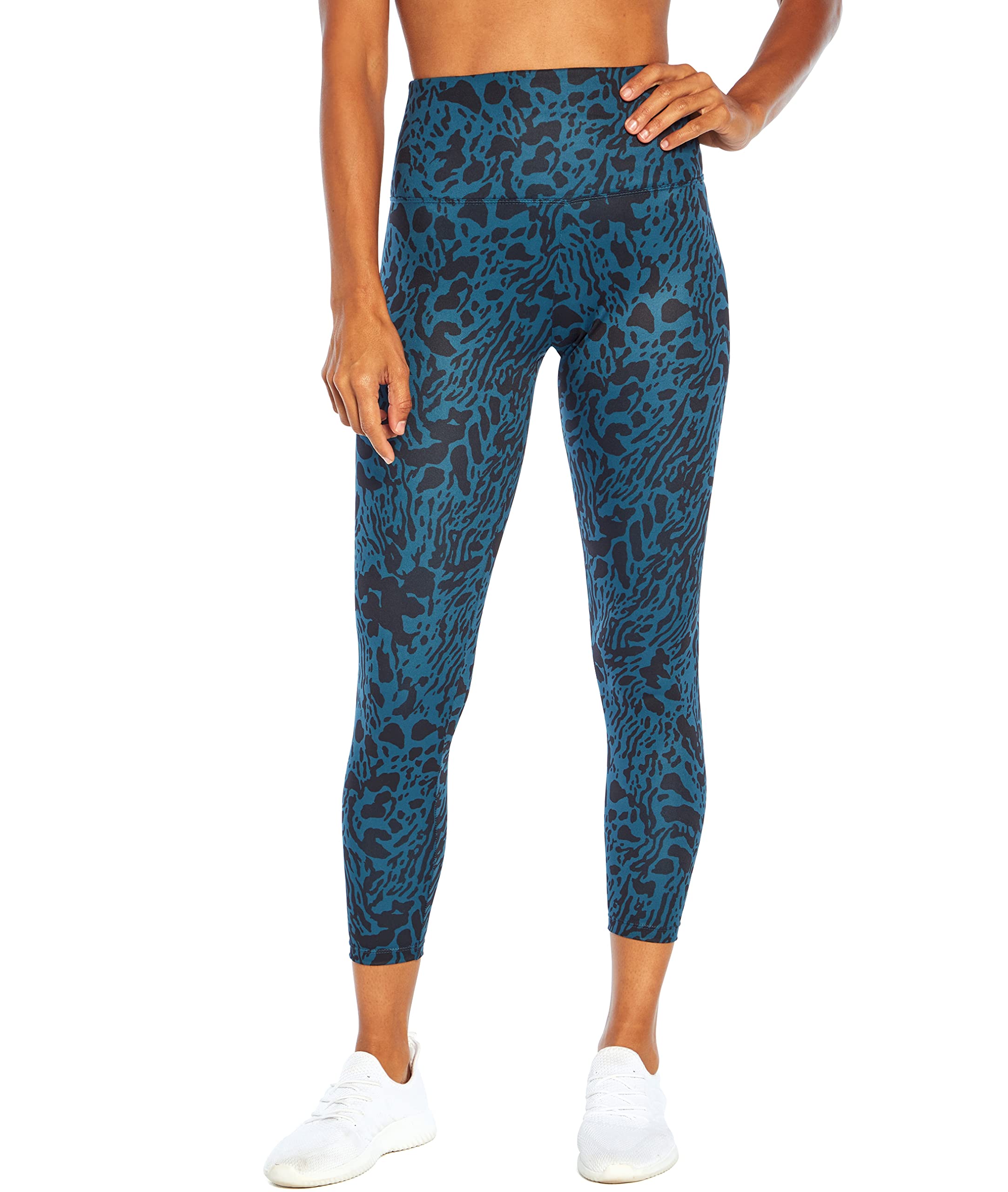Bally Total Fitness Women's Kayla High Waist Tummy Control Workout Leggings - Perfect for Yoga, Running & Gym Training