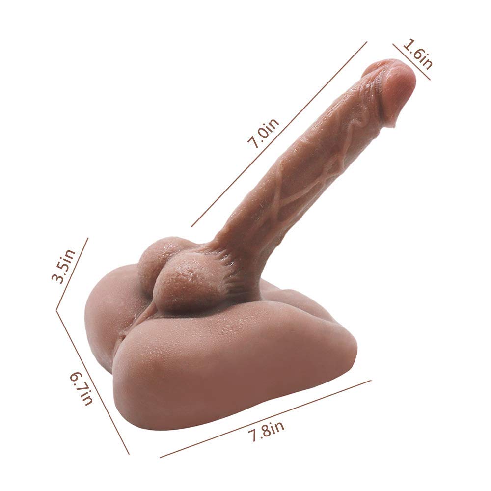 Realistic FST Sex Doll with Bendable Dildo - Adult Torso Toy for Vaginal, Anal & G-Spot Stimulation - Masturbation Sex Toy for Men, Women & LGBT - Perfect for Solo Play & Couples Fantasy Exploration
