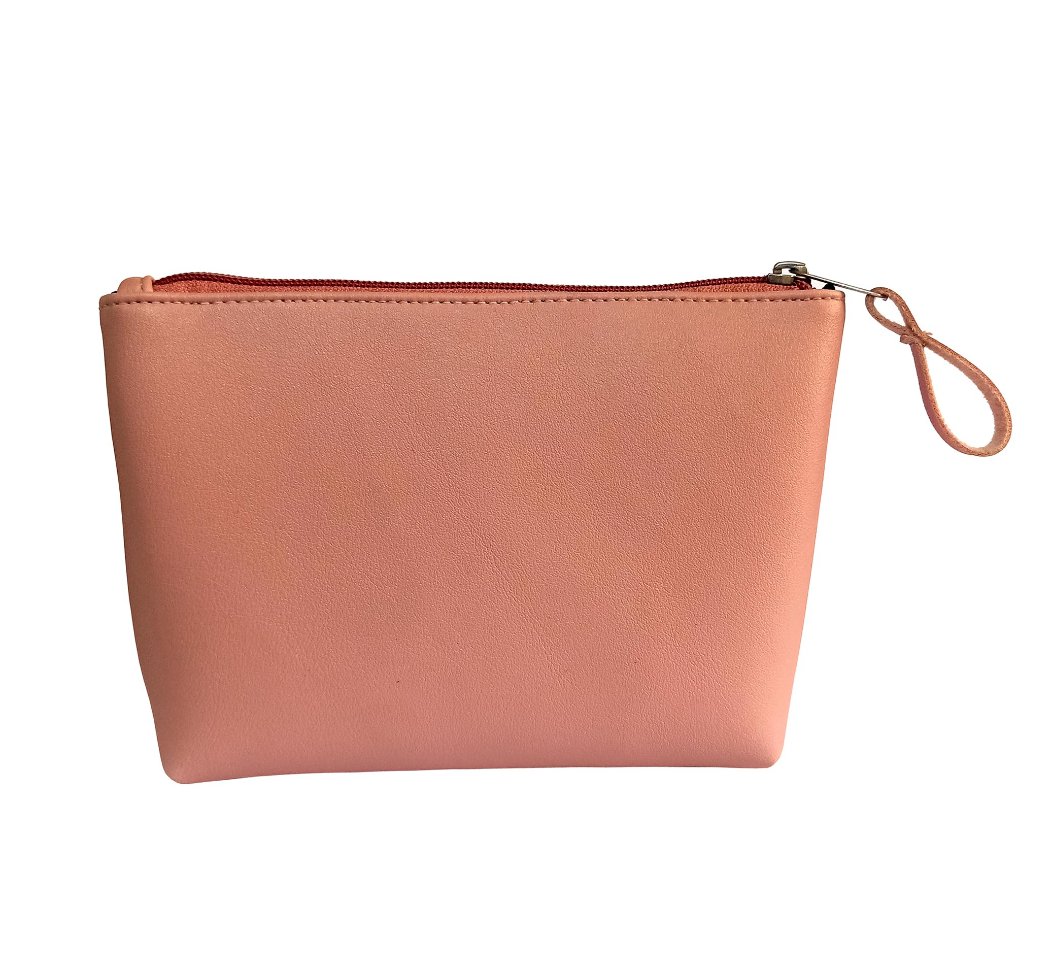 Kartbrink Makeup Pouch Set of 2 - Waterproof Travel Cosmetic Bag for Women, Pink Toiletry Organizer with Multiple Pockets for Makeup Brushes & Accessories - Perfect for Vacation, Gym & Daily Essentials Storage