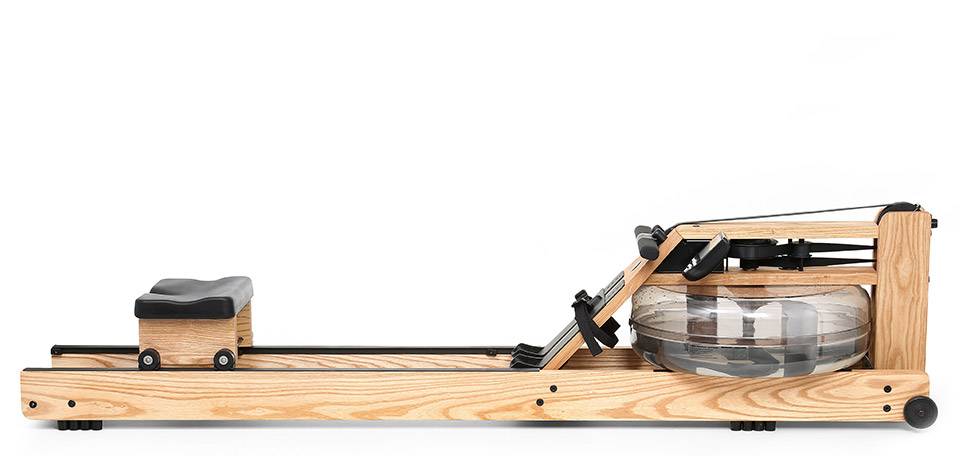 Premium Waterrower Rowing Machine with S4 Performance Monitor - Natural Ash Wood - Home Gym Equipment for Full-Body Workout & Cardio Training