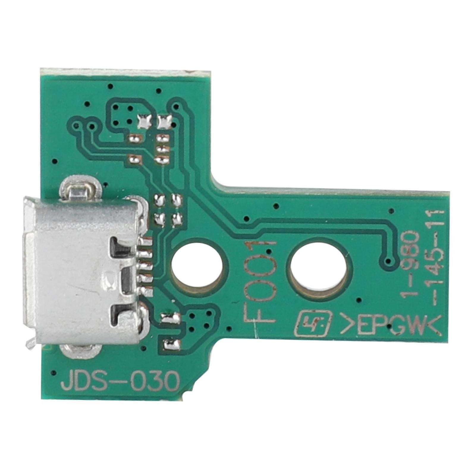 Fast-Charging USB Charging Board Socket JDS-030 - Replacement Charger for PS4 Controller with Over-Current Protection | Perfect for Gaming Sessions & Controller Maintenance