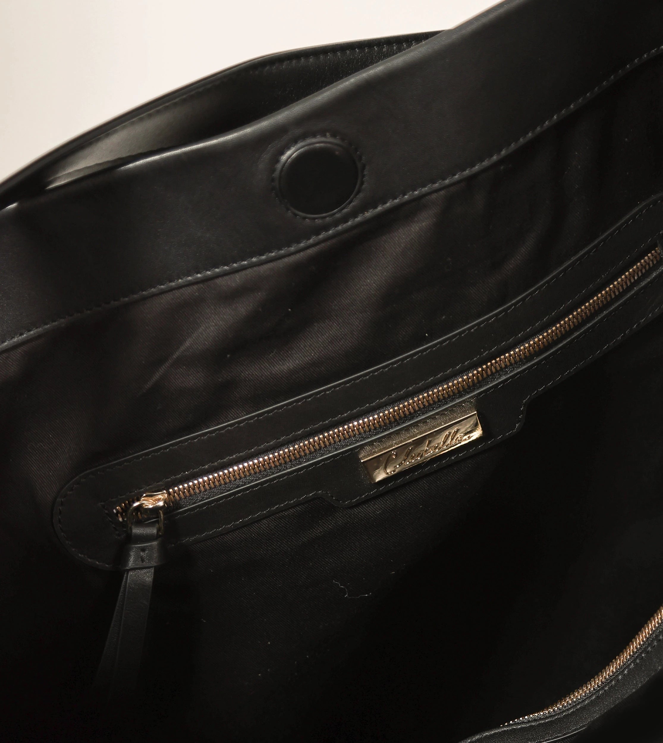 Ariadne Tote Bag for Women - Large Black Leather Shoulder Bag - Perfect for Work, Travel & Shopping