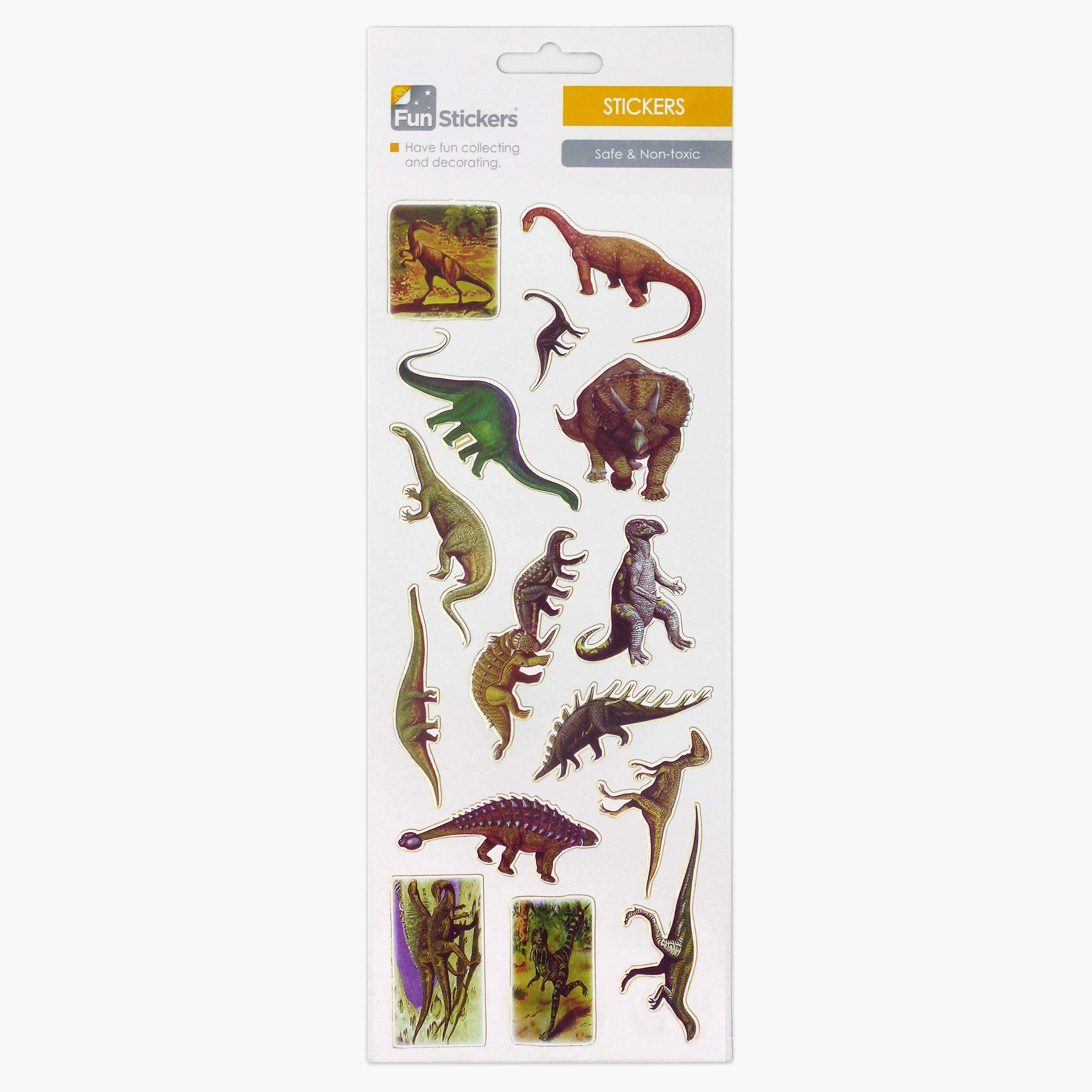 Dinosaur Stickers for Kids - 501 Fun & Colorful Dino Stickers for Scrapbooking, DIY Crafts, School Projects & Laptop Decoration