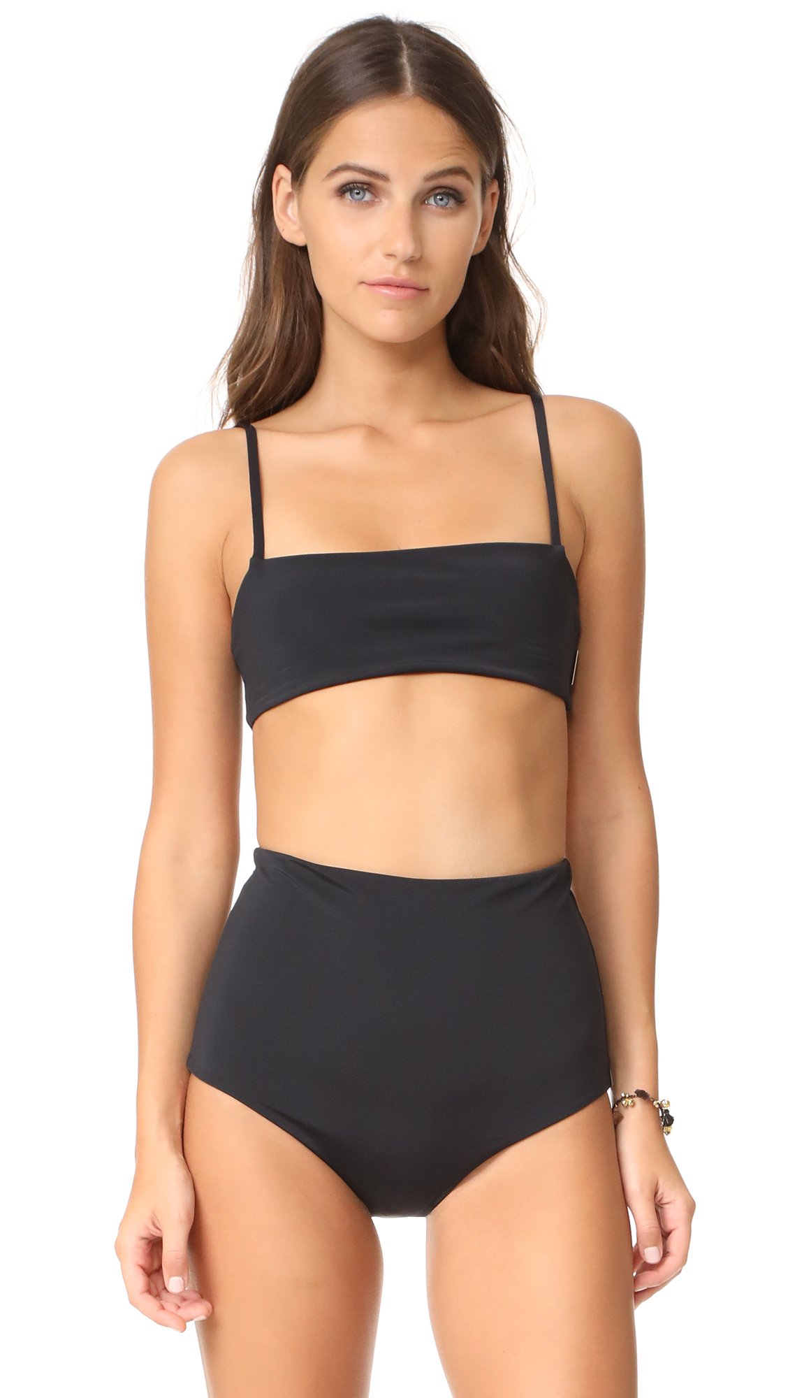 Mara Hoffman Women's Sia Cami Bikini Top - Sexy Strappy Swimwear for Beach & Pool - Perfect for Summer Vacations and Tropical Getaways