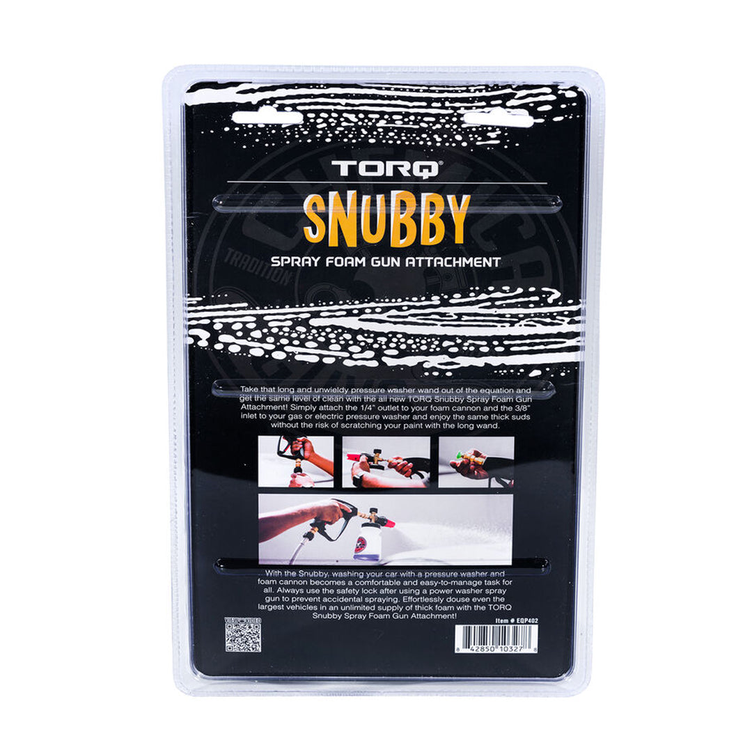Chemical Guys Snubby Spray Foam Gun Attachment - High Pressure Car Wash Foam Cannon for Detailing & Waxing | Perfect for Auto, RV & Motorcycle Cleaning