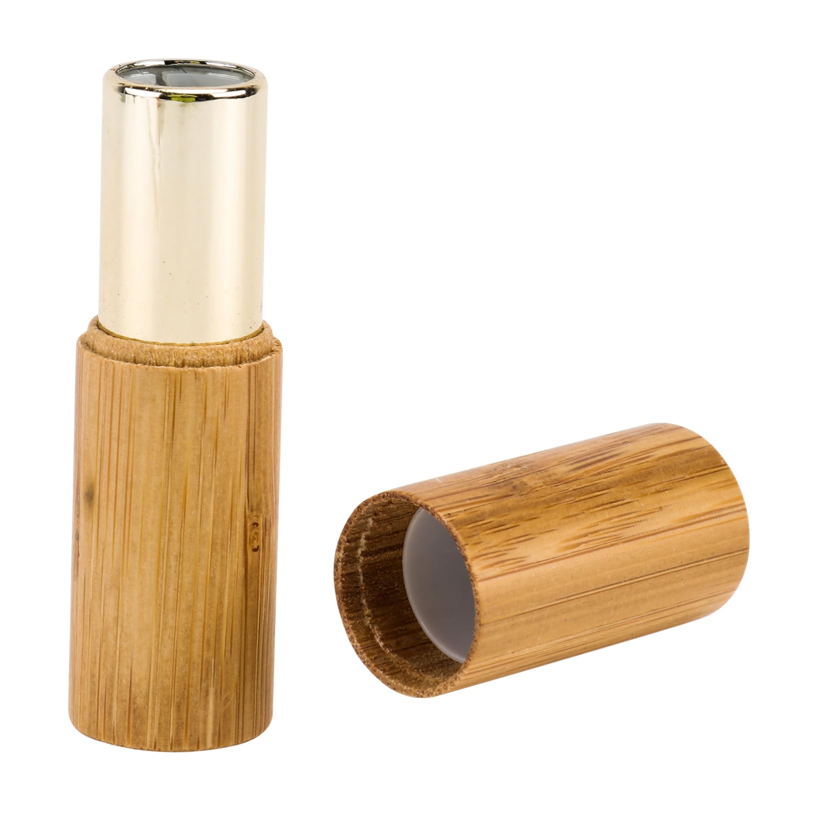 2PCS 12.1mm Empty Lipstick Tubes for DIY Natural Lip Balm & Gloss - Refillable Cosmetic Containers for Homemade Makeup Storage (Perfect for Travel, Gifts & Beauty Salons)