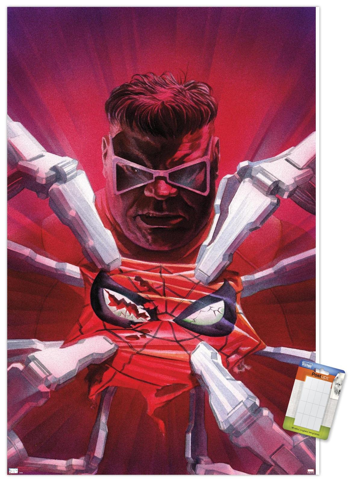Marvel Comics Doctor Octopus Wall Poster - The Amazing Spider-Man #20 Premium Art Print (22.4