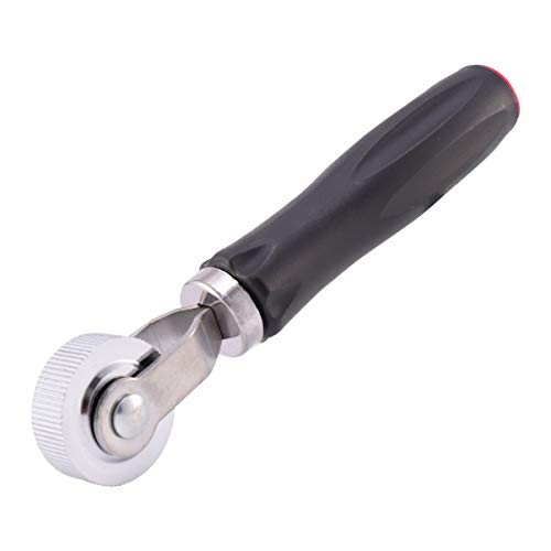 Scicalife 12MM Tire Patch Roller Tool with Plastic Handle - Professional Tyre Repair Kit for Cars, Motorcycles, Bicycles & Scooters - Perfect for Puncture Repairs on Road Trips and Daily Commutes