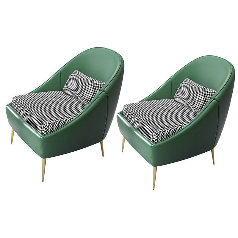Comfortable Armless Upholstered Chair for Living Room - 31.5