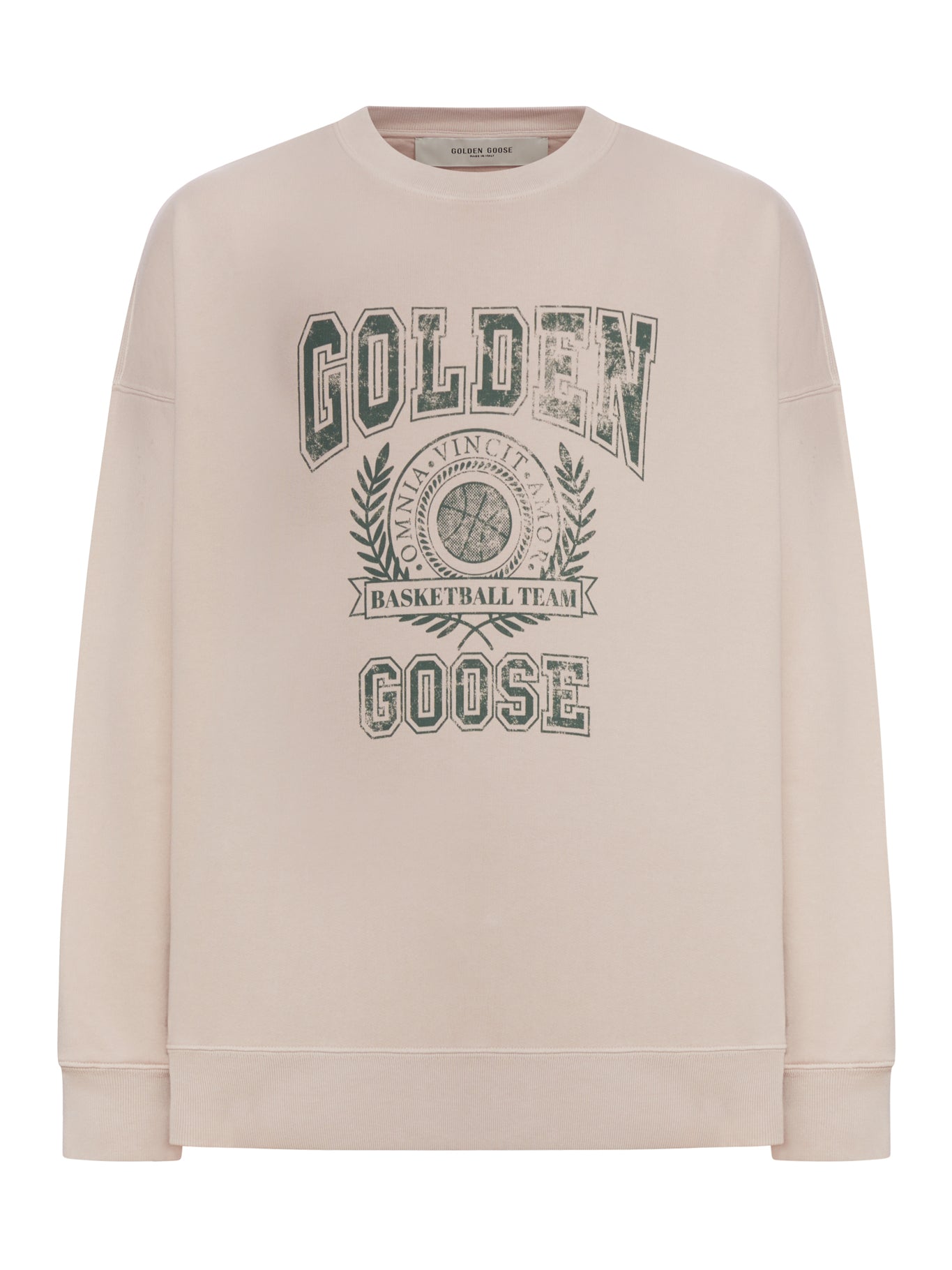 Stylish Crewneck Sweatshirt with Logo Print - Comfortable & Trendy for Casual Wear, Gym, and Outdoor Activities