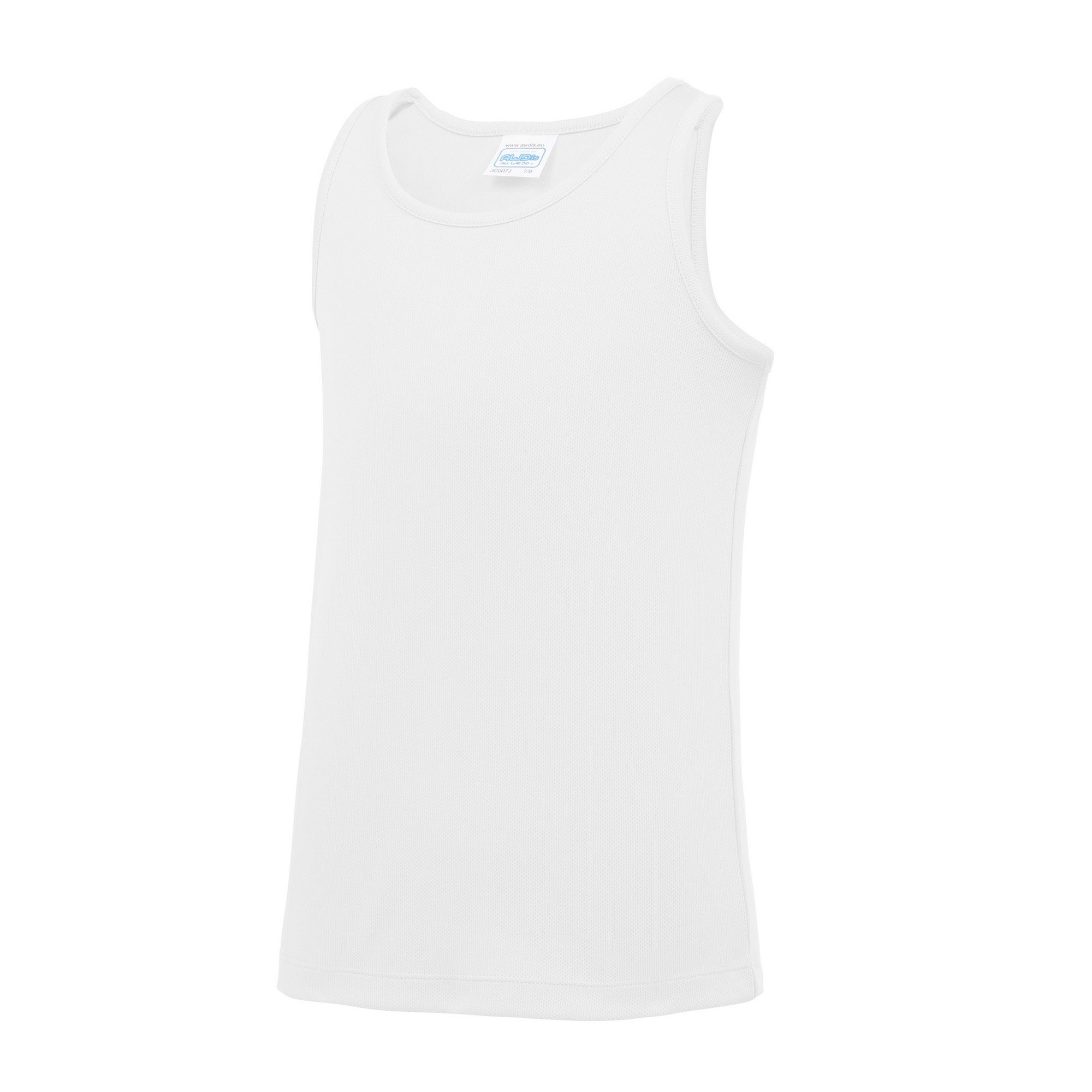 Just Cool Kids Plain Sleeveless Vest Top - Comfortable Summer Wear for Boys & Girls - Perfect for Playtime, Beach & Outdoor Activities