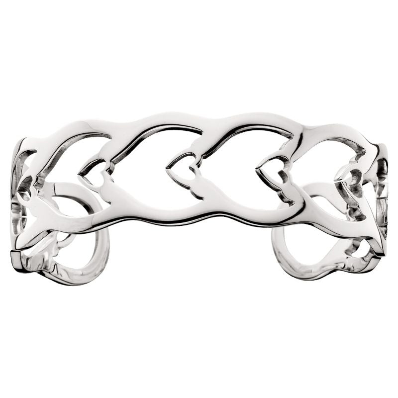 Grainger McKoy Sterling Silver Skimmer Cuff Bracelet - Elegant Handmade Jewelry for Women - Perfect for Parties, Weddings & Everyday Wear