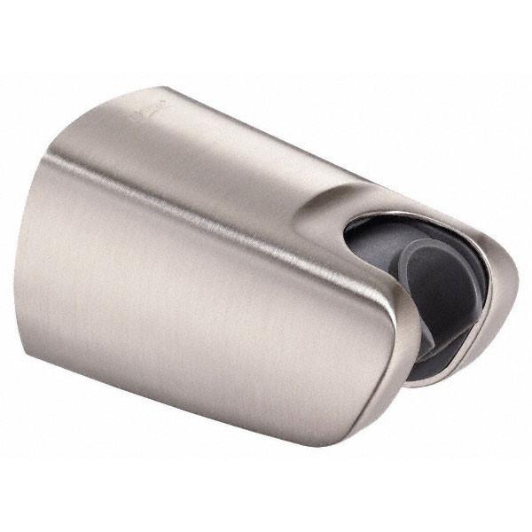 Danze Brushed Nickel Wall Mount Holder for Handheld Shower Head - Durable Bathroom Accessory for Easy Showerhead Storage (Perfect for Small Bathrooms & Spa-Like Showers)