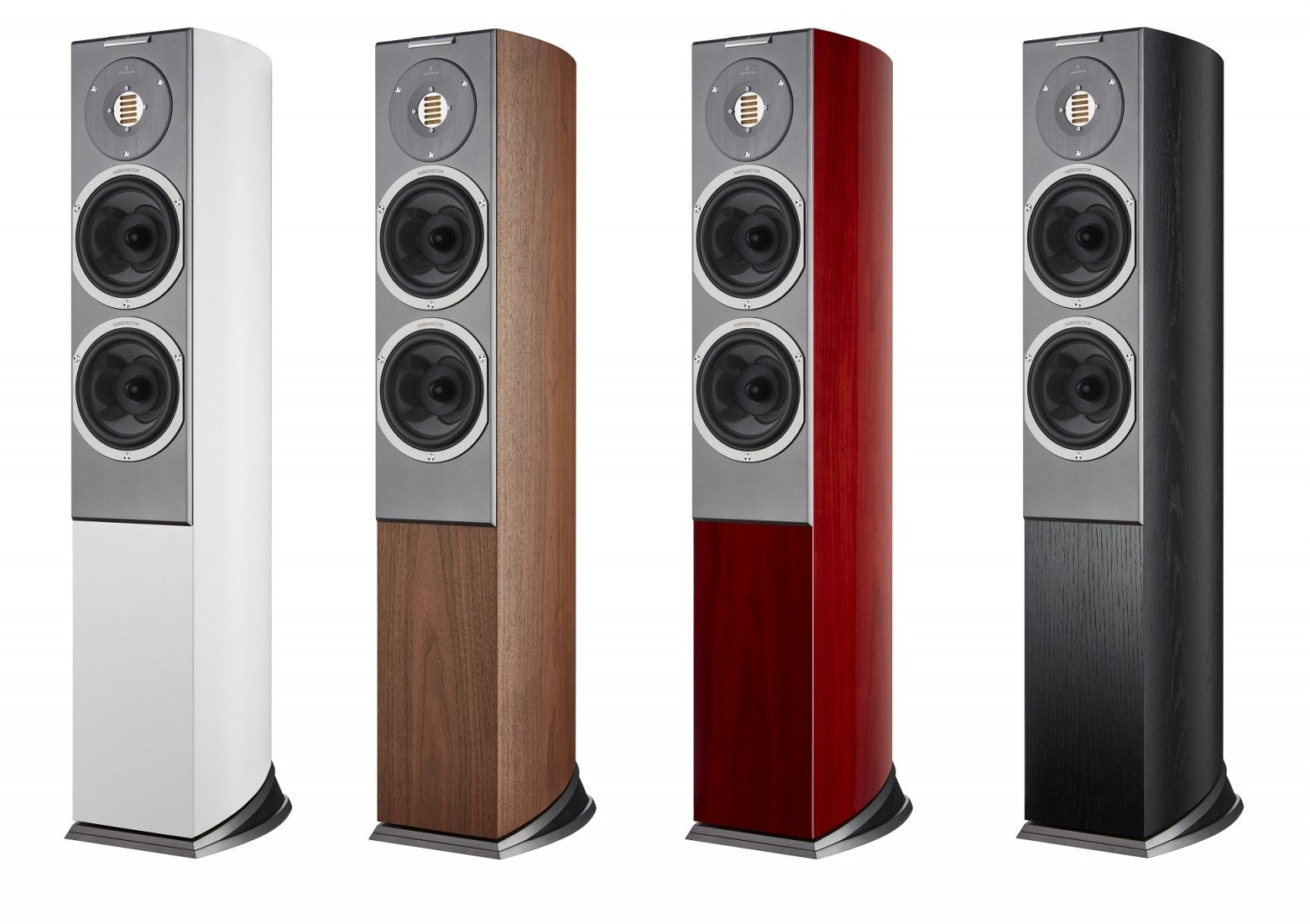 Audiovector R 3 Arrete Floorstanding Speakers - High-End HiFi Tower Speakers for Home Theater & Audiophile Listening (Pair) | Perfect for Living Room, Studio & Home Audio Systems