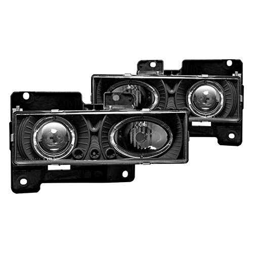 Winjet LED DRL Halo Headlights for 1994-2000 Chevy C/K Series & SUVs - Enhanced Night Driving
