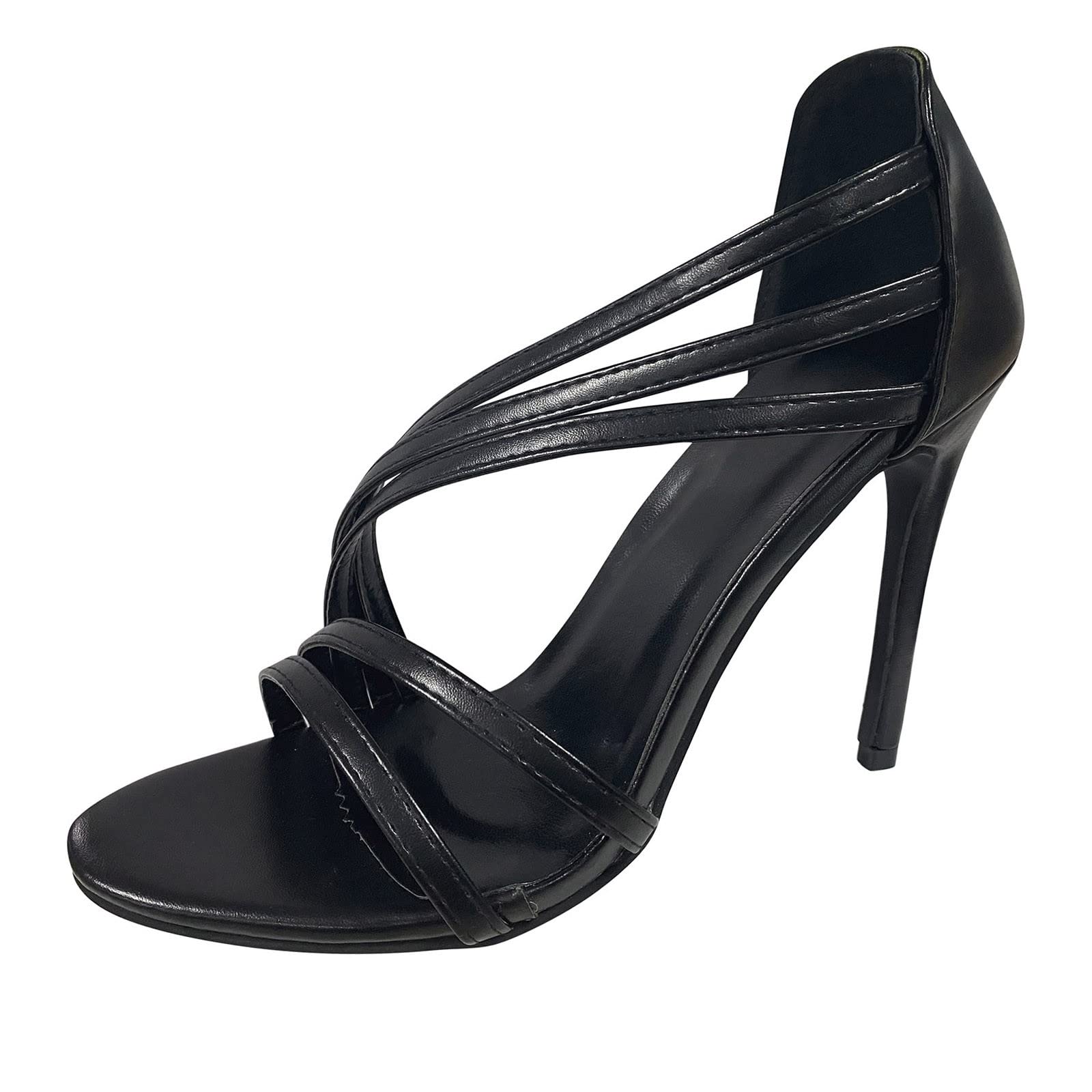 Women's Casual Summer Roman Sandals - Colorful Leather Hollow Heel Sandals for Ladies | Perfect for Beach, Vacation & Everyday Wear