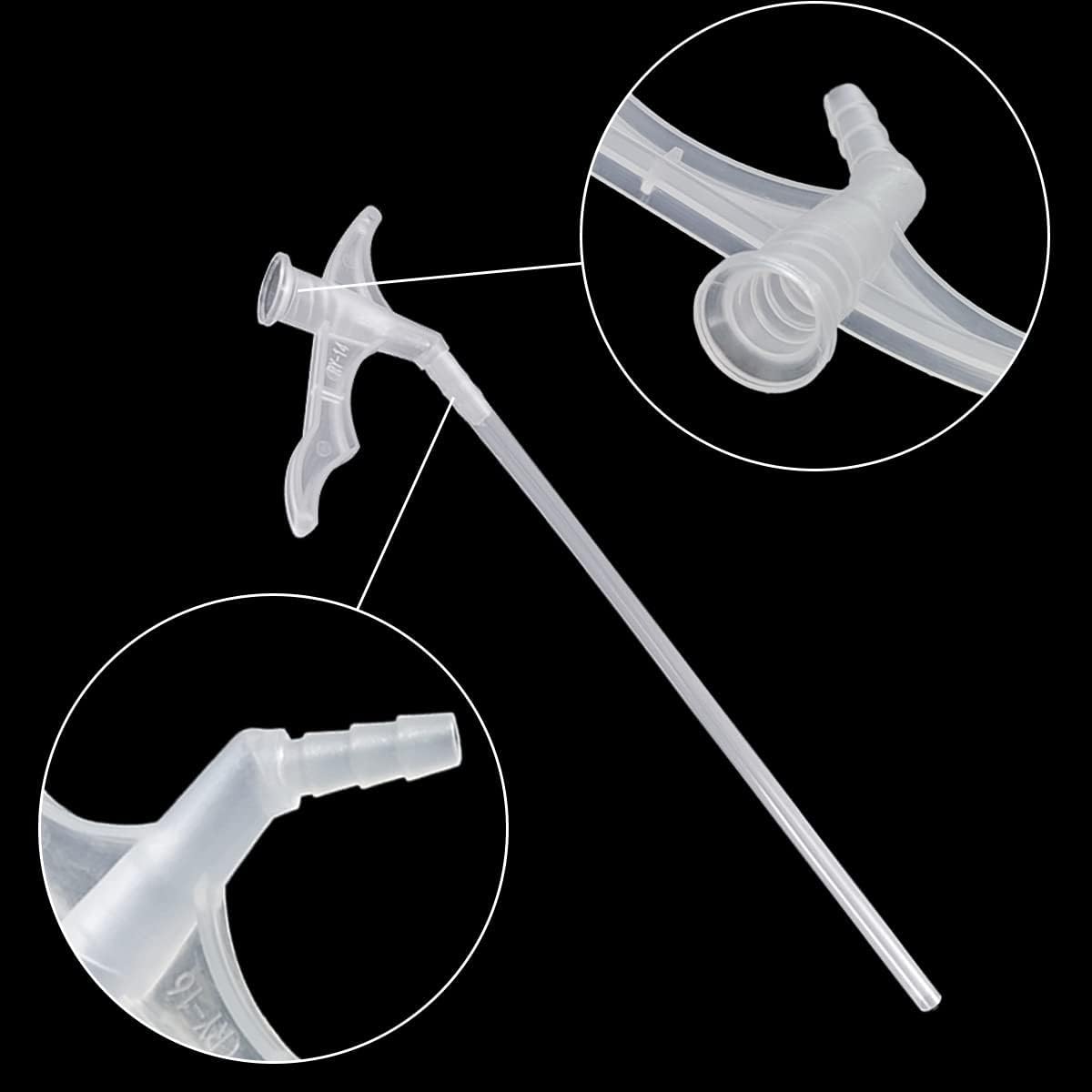 30 Pieces Spray Foam Replacement Tube Nozzle Tips with Brush - Spare Straws & Screws for Foam Sealant Cans - Perfect for Home Insulation, DIY Projects & Construction Repairs