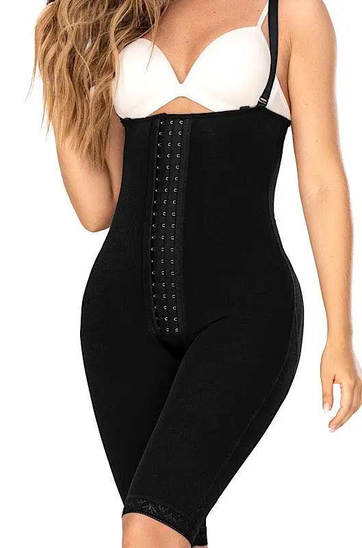 Strapless Knee-Length Faja Shapewear #F507 - Slimming Body Shaper for Women, Tummy Control & Waist Cincher - Perfect for Dresses, Special Occasions & Everyday Wear
