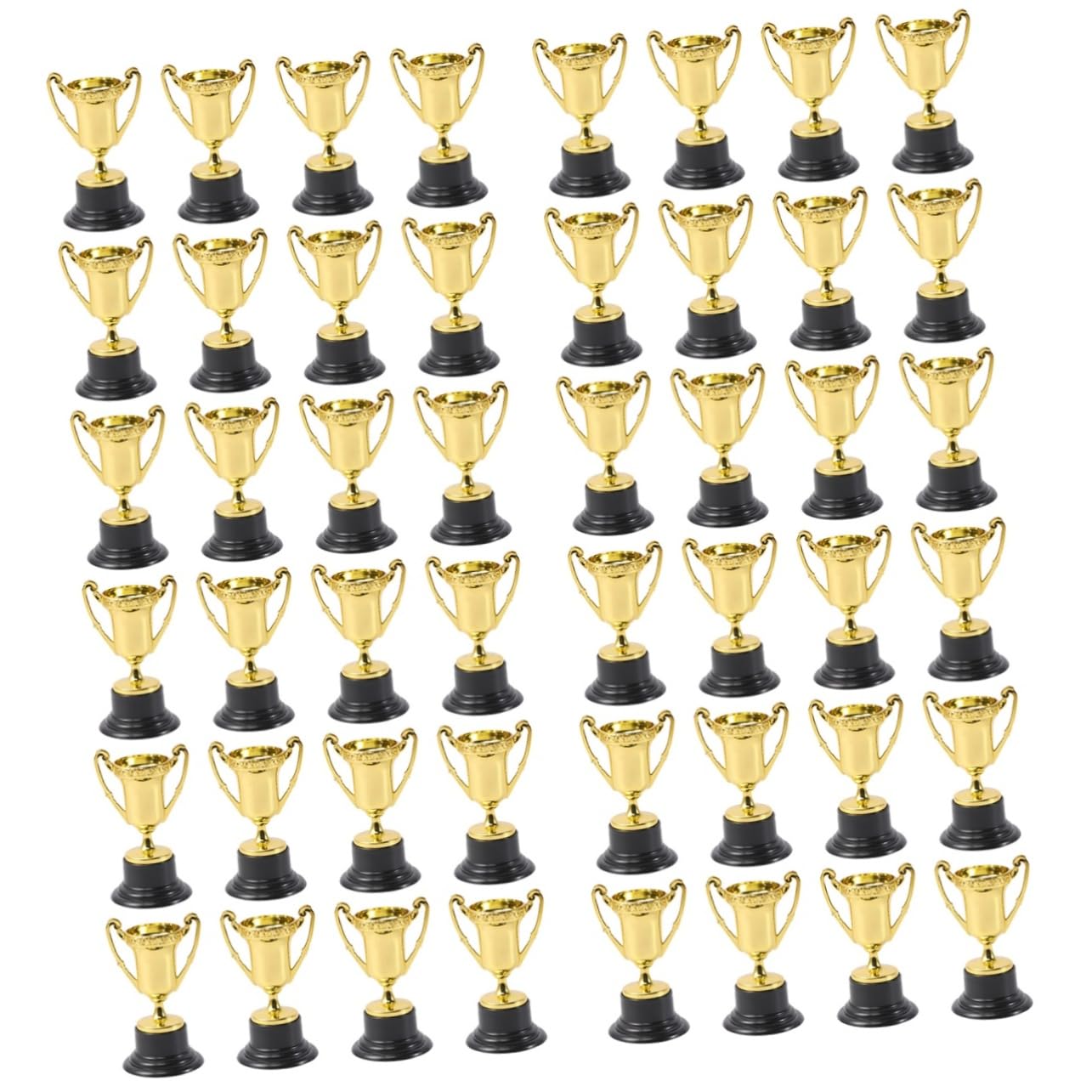 Anneome 40-Piece Kids Trophy Set - Mini Cup Trophies, Awards & Prizes for Children - Reusable Sports & Academic Achievement Trophies - Perfect for School, Sports, and Classroom Rewards