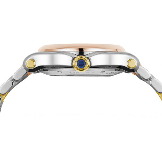 Chopard Happy Sport Ladies Watch - 18k Rose Gold & Stainless Steel with Diamonds - Luxury Women's Timepiece for Business, Parties & Special Occasions