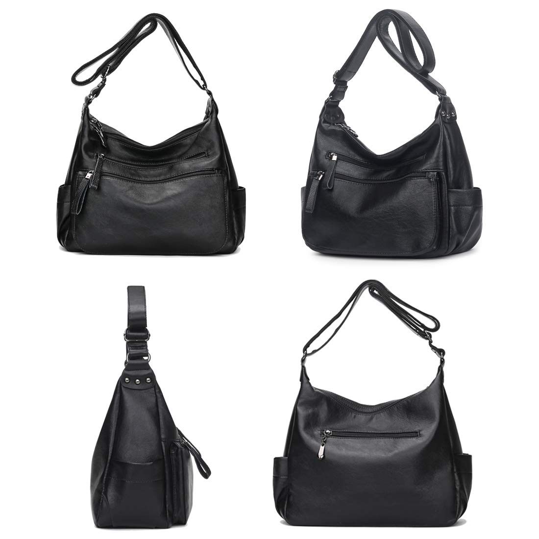 Stylish Women's Crossbody Shoulder Bag - Soft PU Leather Handbag with Multiple Pockets | Perfect for Work, Travel & Everyday Use (Artwell Fashion)