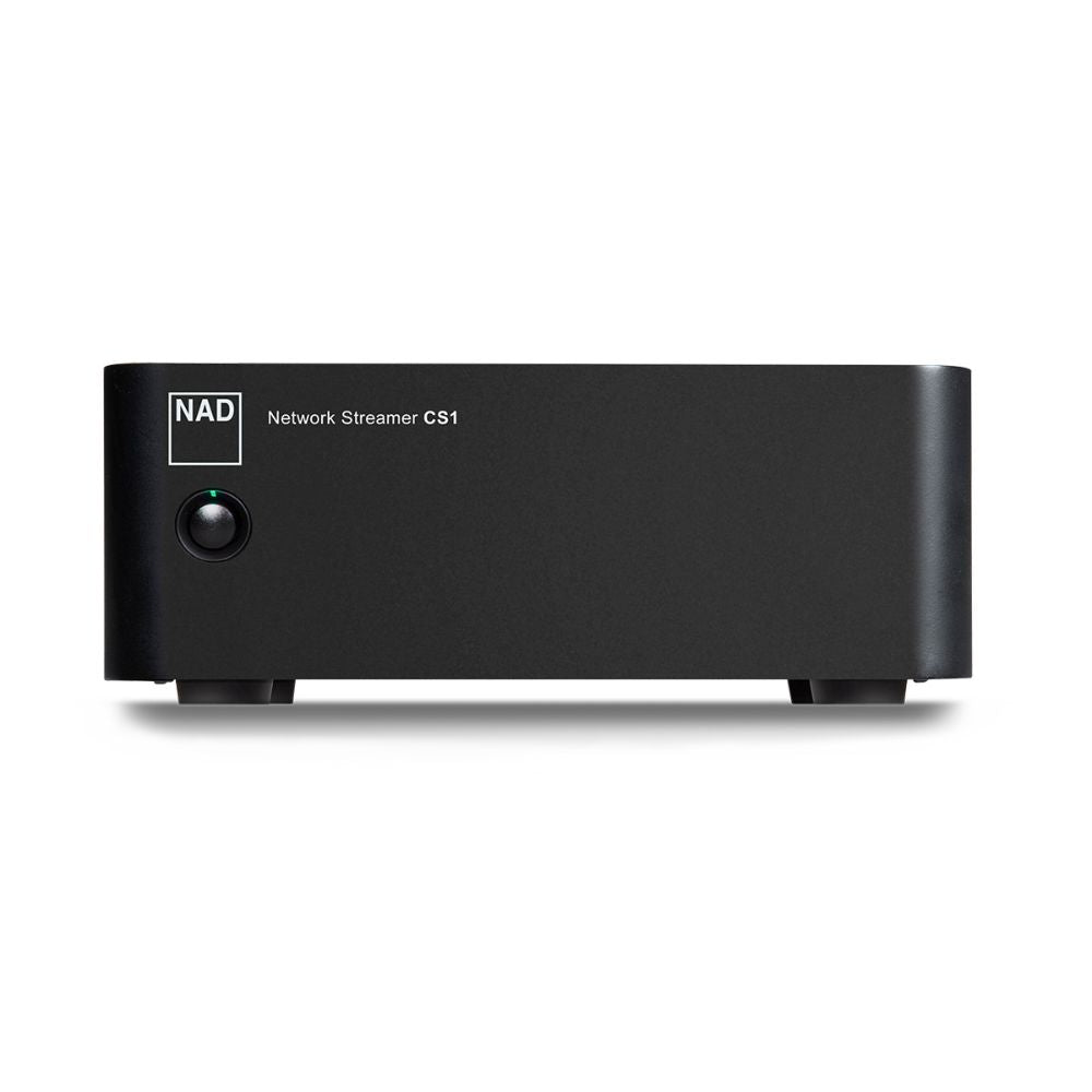 NAD CS1 Endpoint Network Streamer - High-Resolution Audio Streaming Device for Home & Office | Perfect for Multi-Room Music Systems & Audiophile Setups