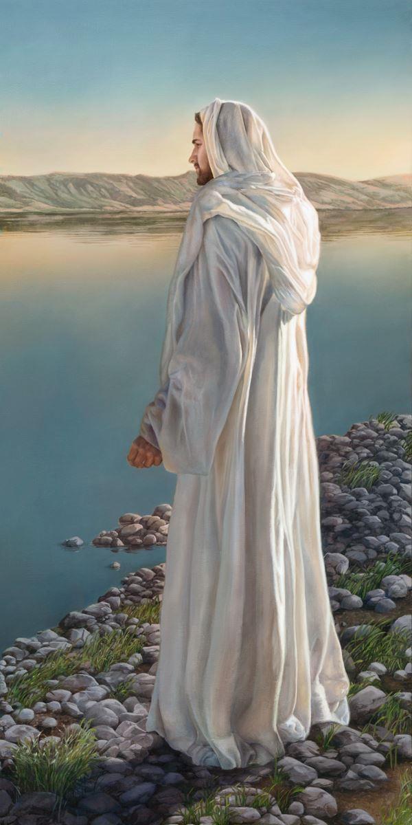 Come Follow Me by Liz Lemon Swindle - Inspirational Christian Art Print for Home, Office & Church Decor - Perfect for Gifts & Spiritual Uplift