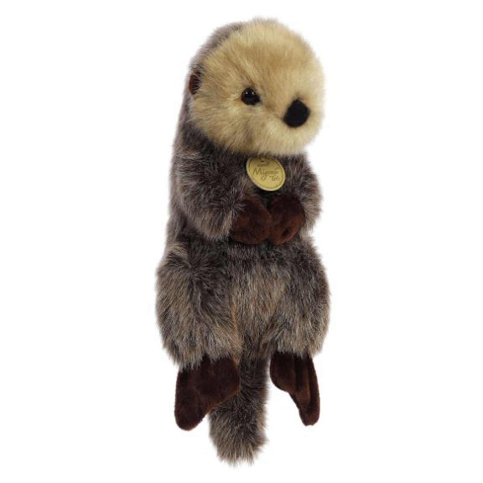 Aurora Miyoni Tots Baby Sea Otter 9.5 Inch Plush Stuffed Animal Toy - Soft Cuddly Gift for Kids, Collectors & Animal Lovers - Perfect for Nursery Decor, Birthday Presents & Cuddle Time