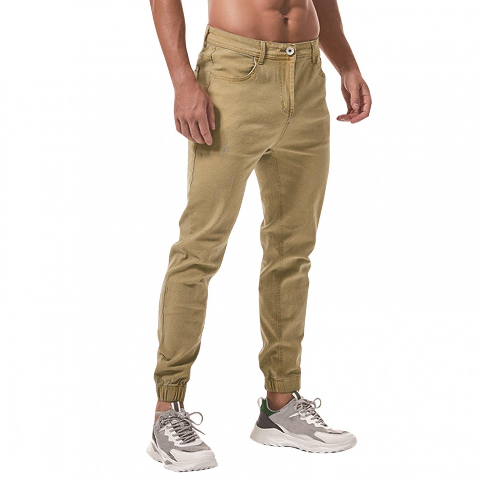 Gillberry Men's Skinny Jeans - Slim Fit Stretch Denim Pants for Men | Tapered & Straight Leg Comfortable Work Jeans | Perfect for Casual Wear, Office & Night Out