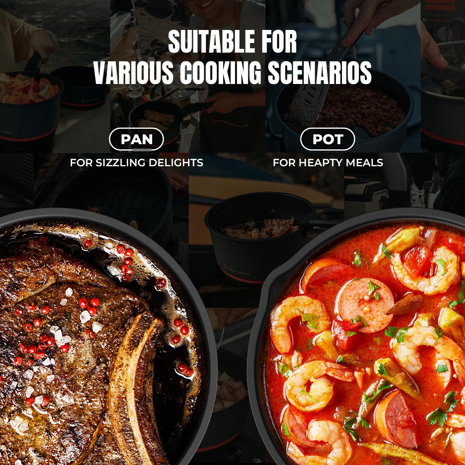 Premium Multi-Function Cooking System - Electric Pressure Cooker with 10-in-1 Features for Fast & Healthy Meals | Perfect for Home Kitchen, Meal Prep & Busy Families