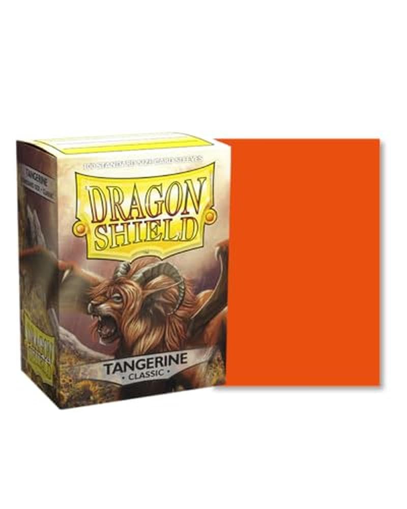 Dragon Shield Tangerine Sleeves - 100 Count Premium Card Protectors for MTG, Pokemon, and Yu-Gi-Oh! - Perfect for Gaming Tournaments & Collectible Card Storage
