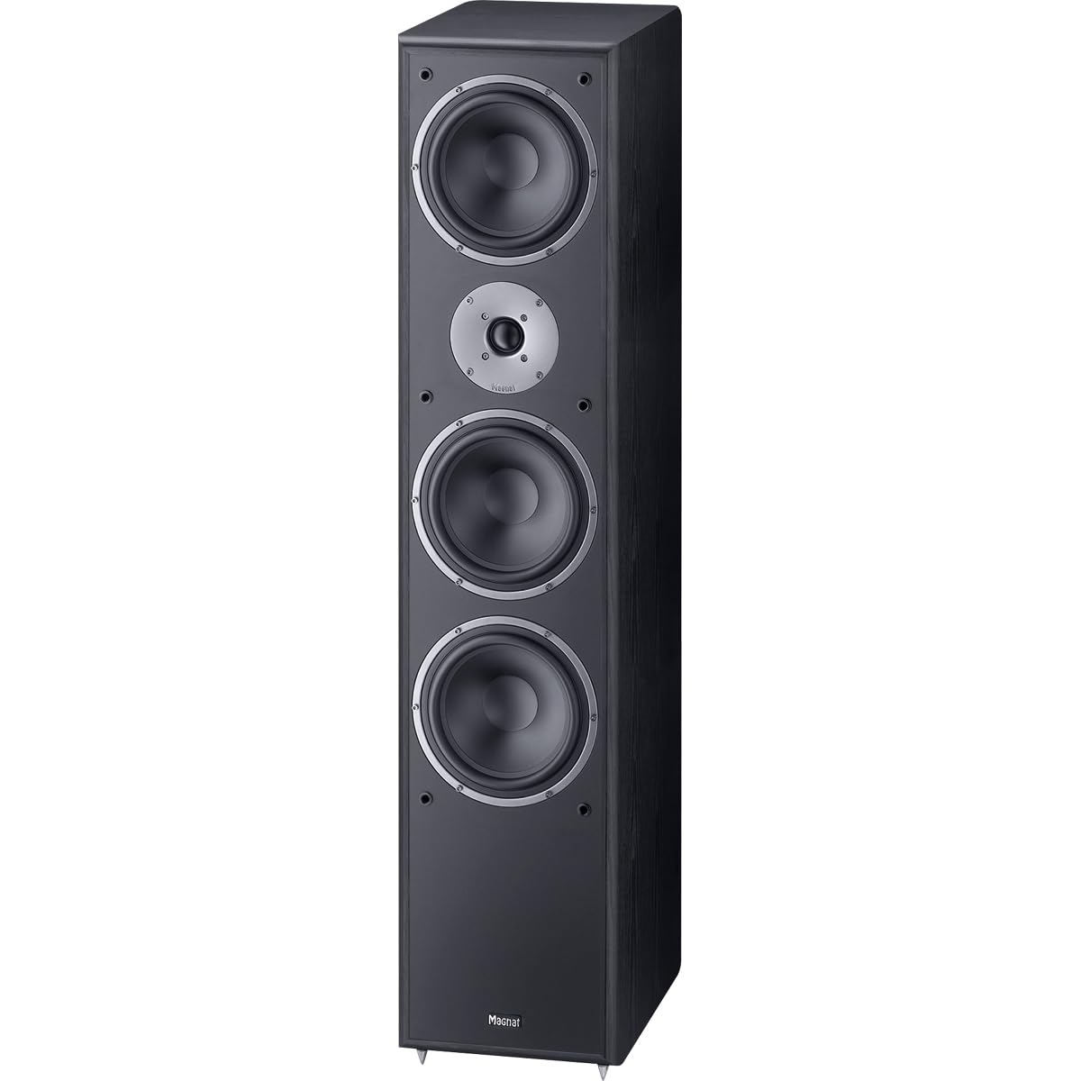 Magnat Monitor Supreme 1002 380W 3-Way Floorstanding Speaker - High Power Home Audio System for Living Room, Theater & Music Listening (Black)
