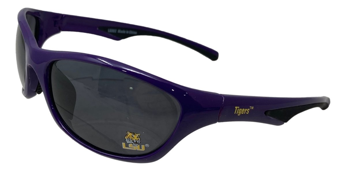 LSU Tigers Polarized Sunglasses for Men & Women - UV Protection, Anti-Glare, Full Frame Design - Perfect for Driving, Fishing & Outdoor Sports