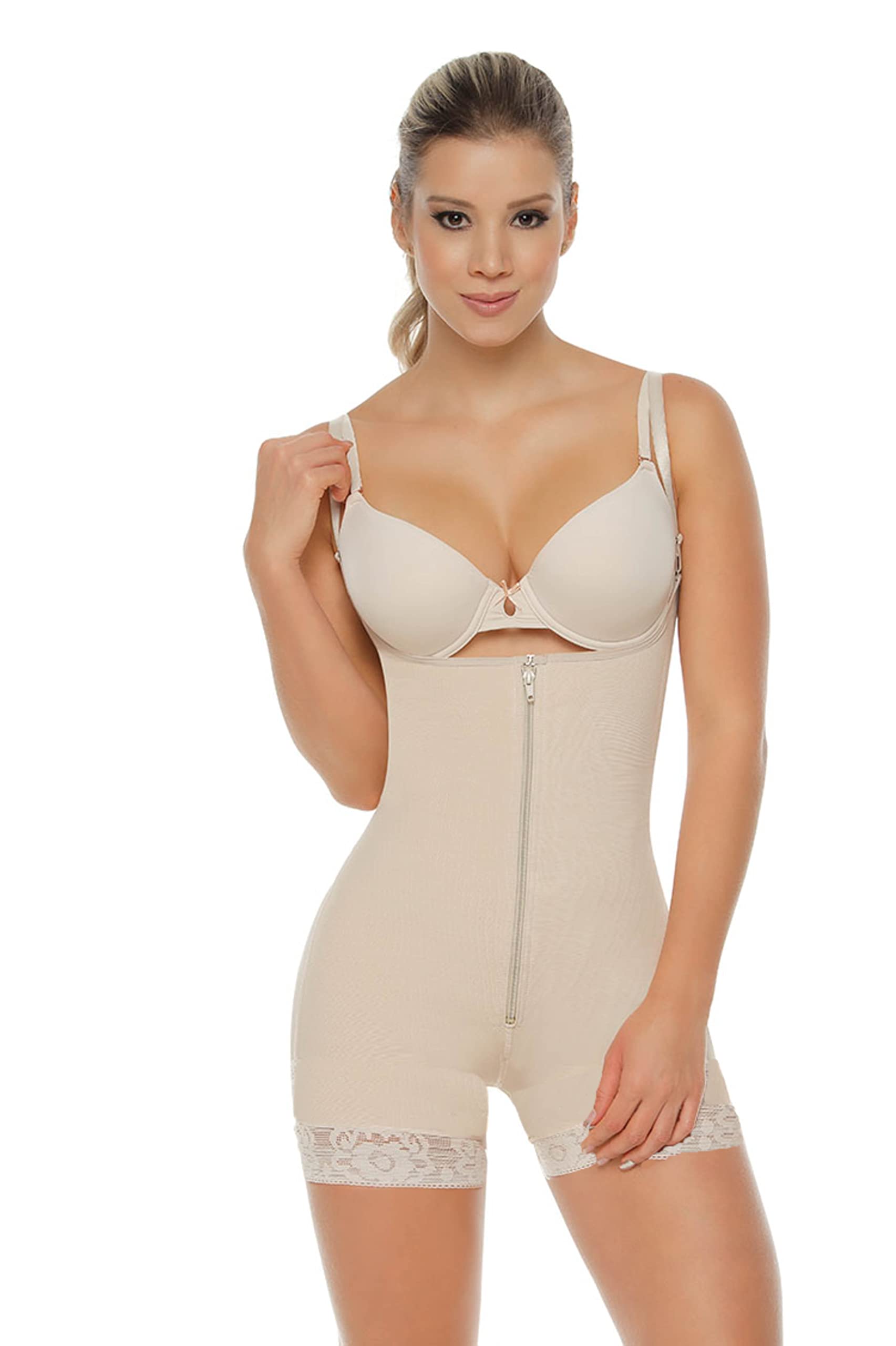 Yulii 7003 Colombian Shapewear for Women - High Waist Butt Lifter Body Shaper with Back Support, Tummy Control & Thigh Slimming | Perfect for Postpartum, Weight Loss & Special Occasions