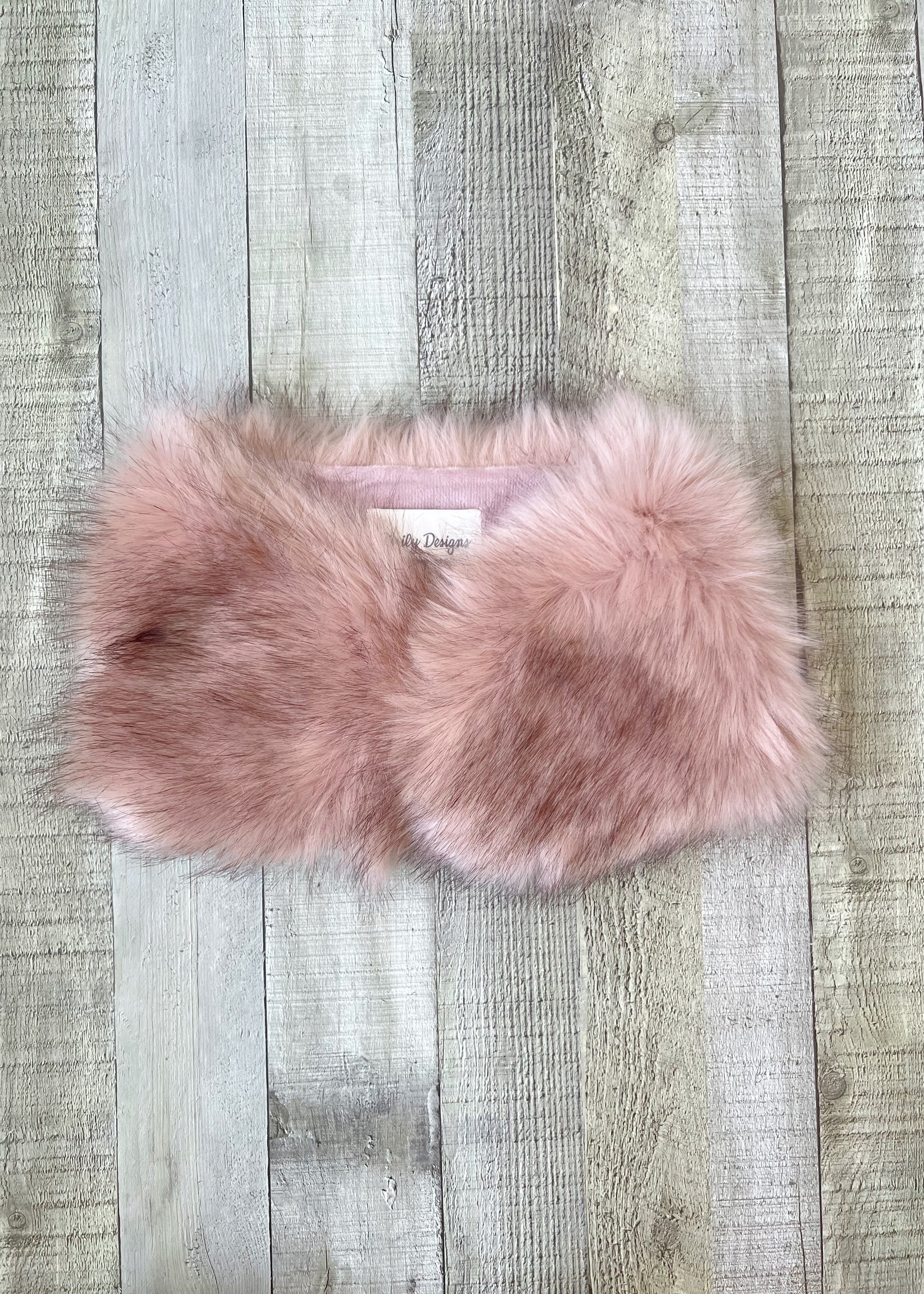 Pink Faux Fur Wrap for Flower Girls - Soft & Warm Kids Shawl (Kid Pin03) - Perfect for Weddings, Parties & Photo Shoots
