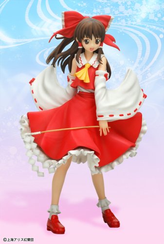 Touhou Project: Reimu Hakurei 1/8 Scale Anime PVC Figure Collectible - Perfect for Display, Gaming Room Decor, and Anime Fans Collection