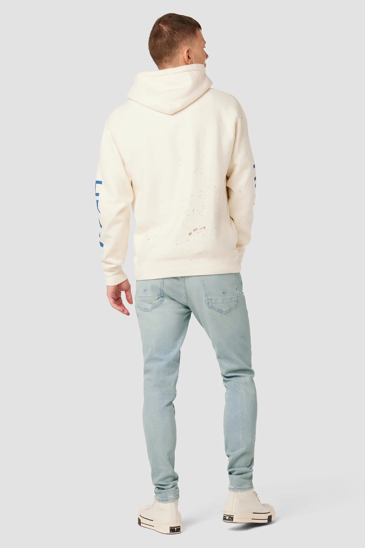 Hudson Zack Men's Skinny Jeans - Slim Fit Stretch Denim Pants for Casual Wear & Everyday Style