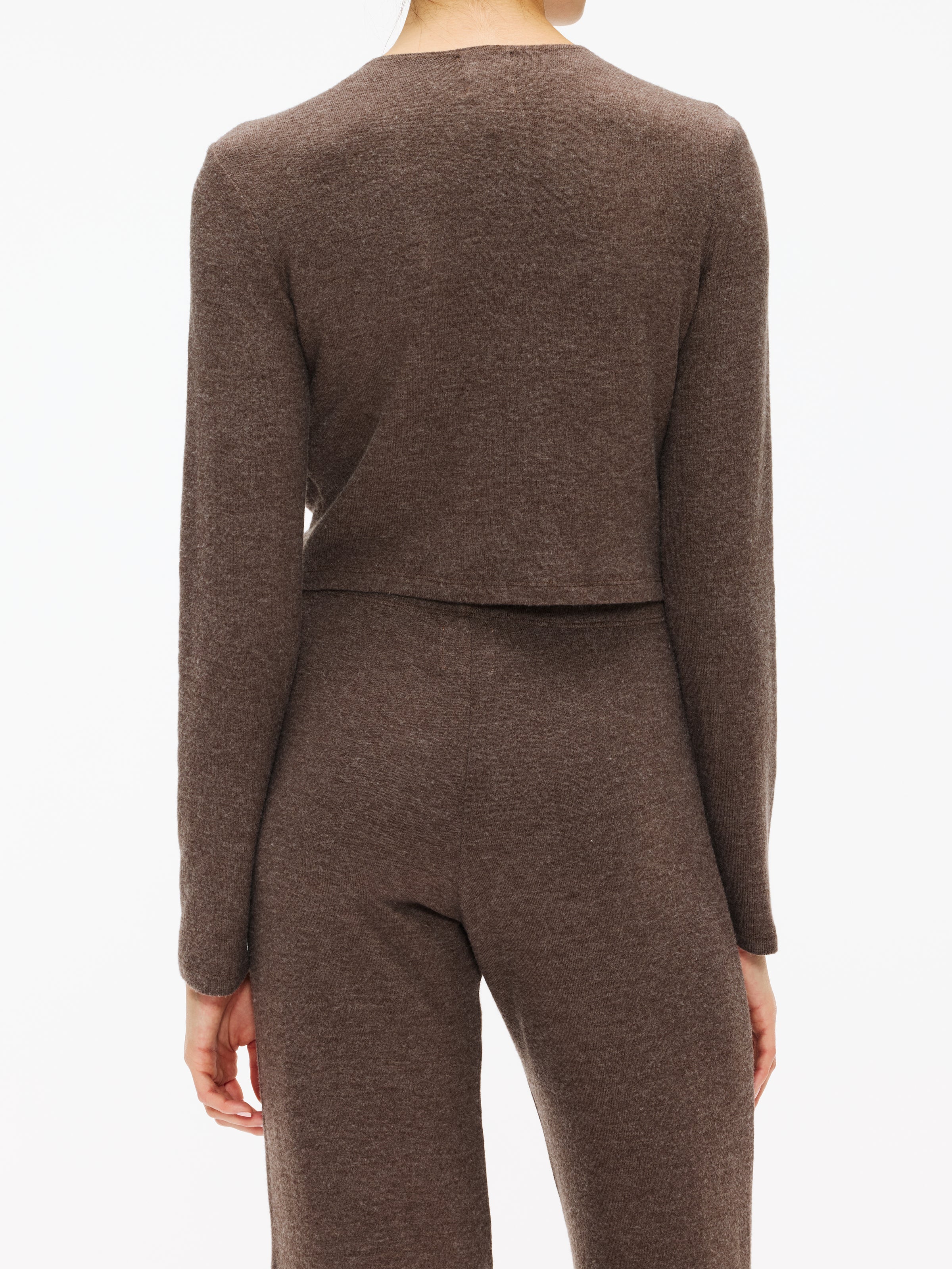 Lauren Crop Cardigan II for Women - Soft Knit Cardigan Sweater, Casual Long Sleeve Open Front Shrug - Perfect for Office, Date Night & Fall Layering