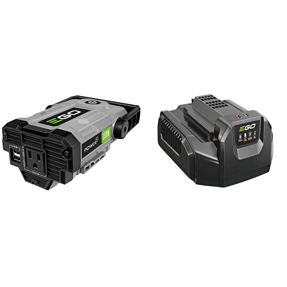 EGO Power+ PAD1500 Nexus Escape 150W Power Inverter - Compatible with 56V Batteries (Battery & Charger Not Included) | Portable Power for Camping, Outdoor Activities & Emergency Backup