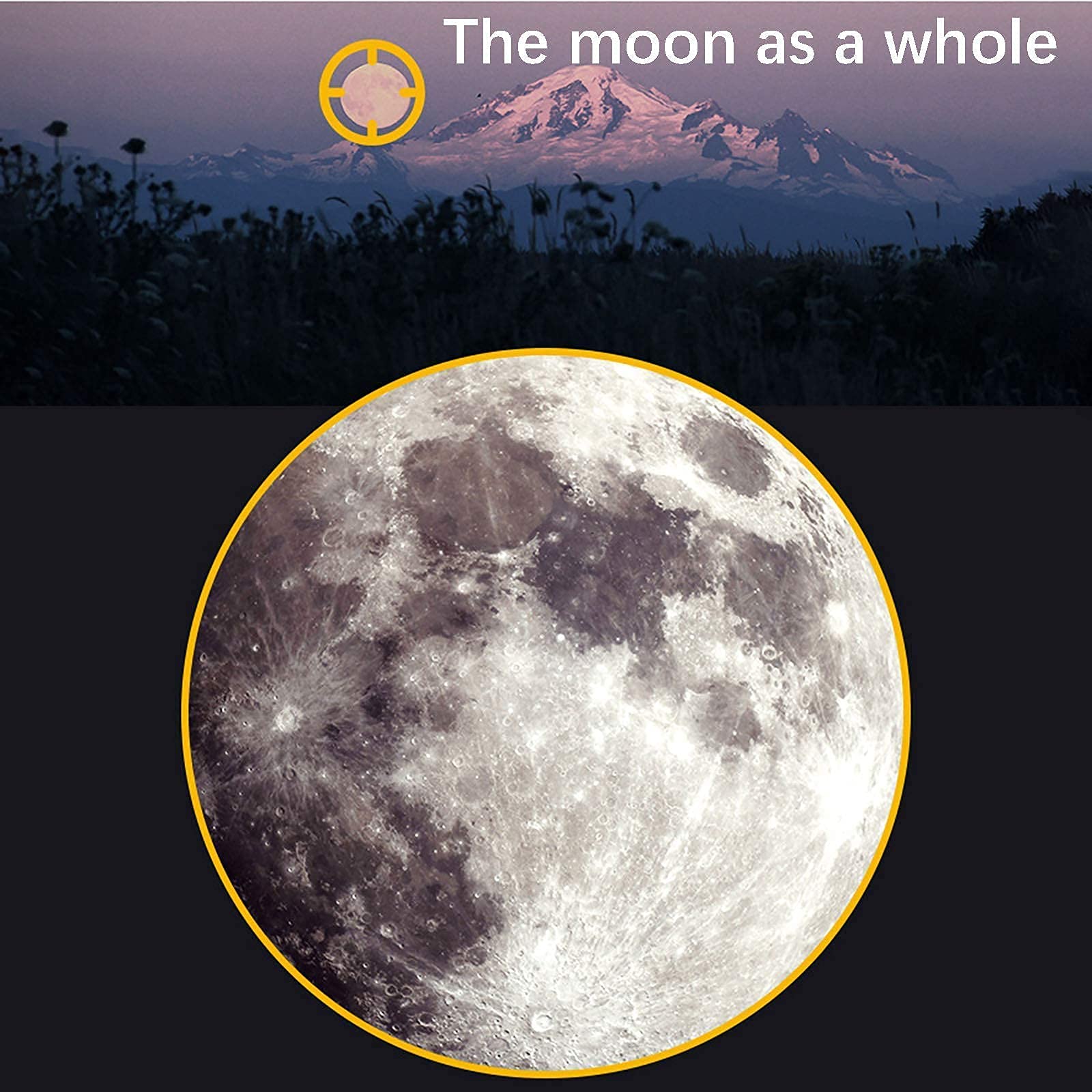 LICHWEST 400/70mm Astronomical Telescope with Tripod & Viewfinder - Perfect for Beginners, Kids & Adults - Moon Observation, Stargazing & Astronomy Learning - Great Gift for Space Enthusiasts