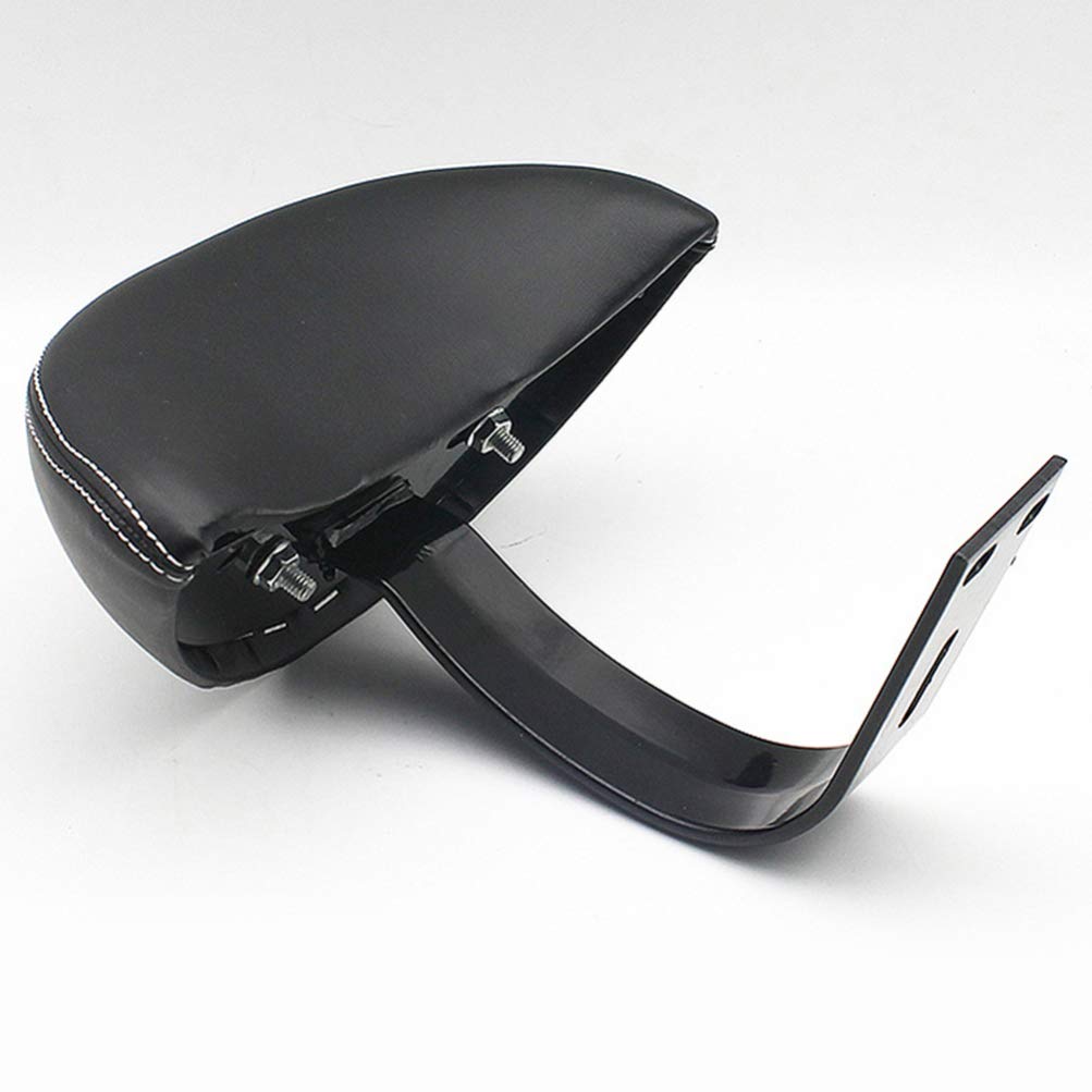 VOSAREA Durable Black E-Bike Backrest & Saddle Cushion - Comfortable Back Support for Electric Bikes - Perfect for Commuting, Leisure Rides & Long-Distance Cycling