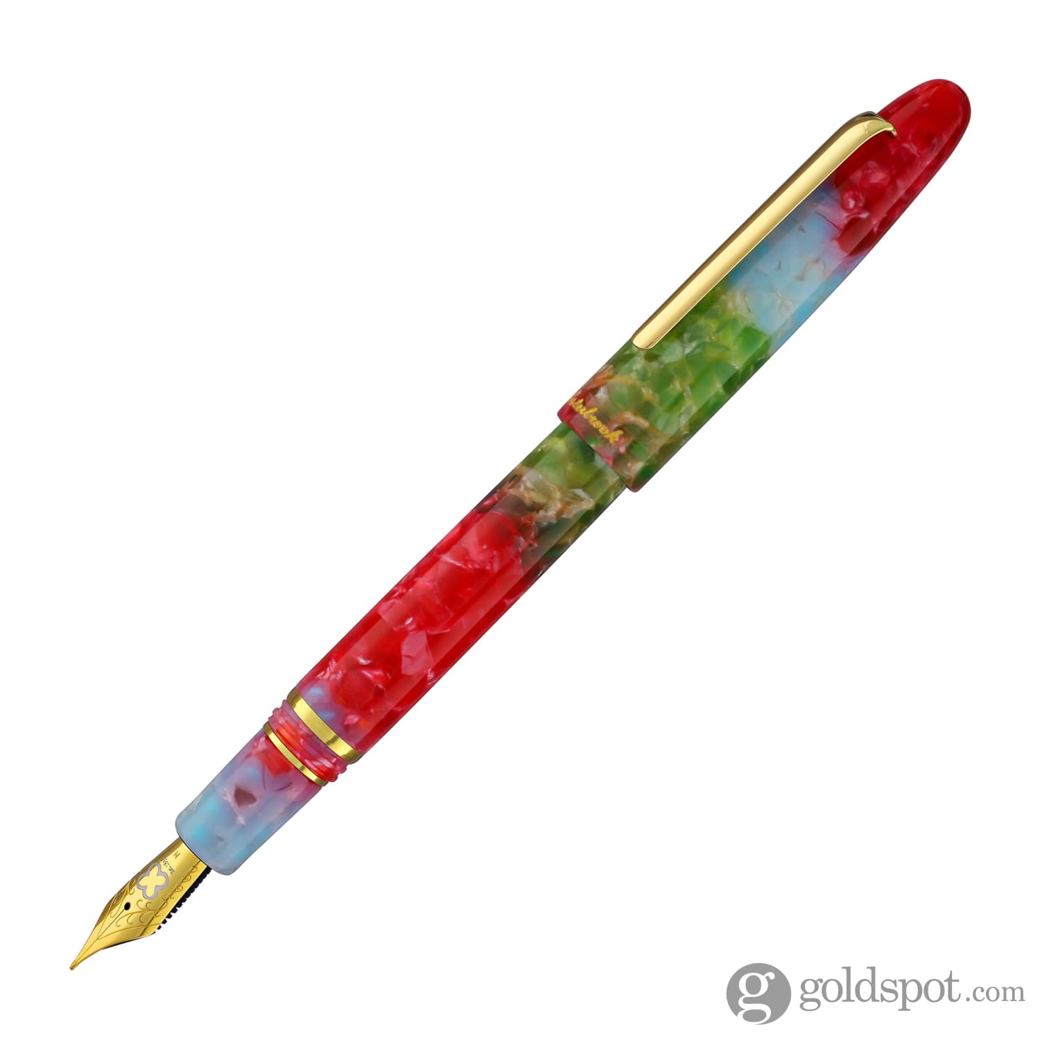 Esterbrook Estie Regular Fountain Pen - Maui Color with Gold Trim | Premium Writing Instrument for Calligraphy, Journaling & Gift Giving