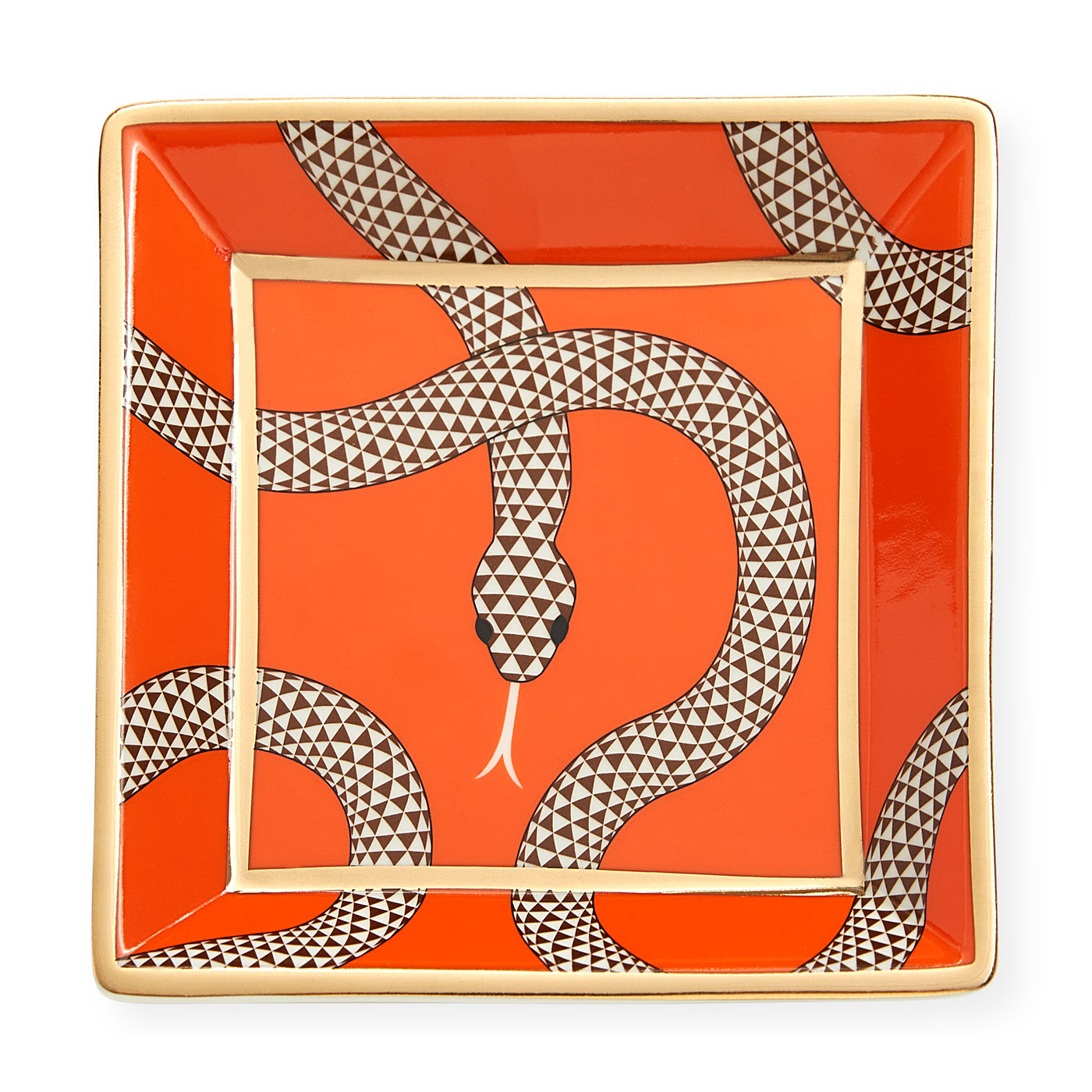 Eden Square Tray - Elegant Decorative Serving Tray for Coffee Table, Dining, and Home Decor | Perfect for Entertaining, Breakfast in Bed, and Organizing Essentials
